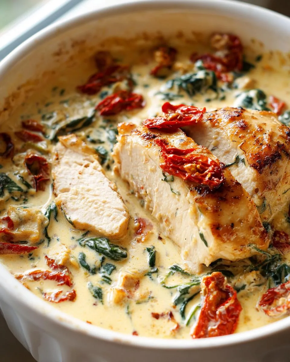 Creamy Tuscan Chicken - detail 1