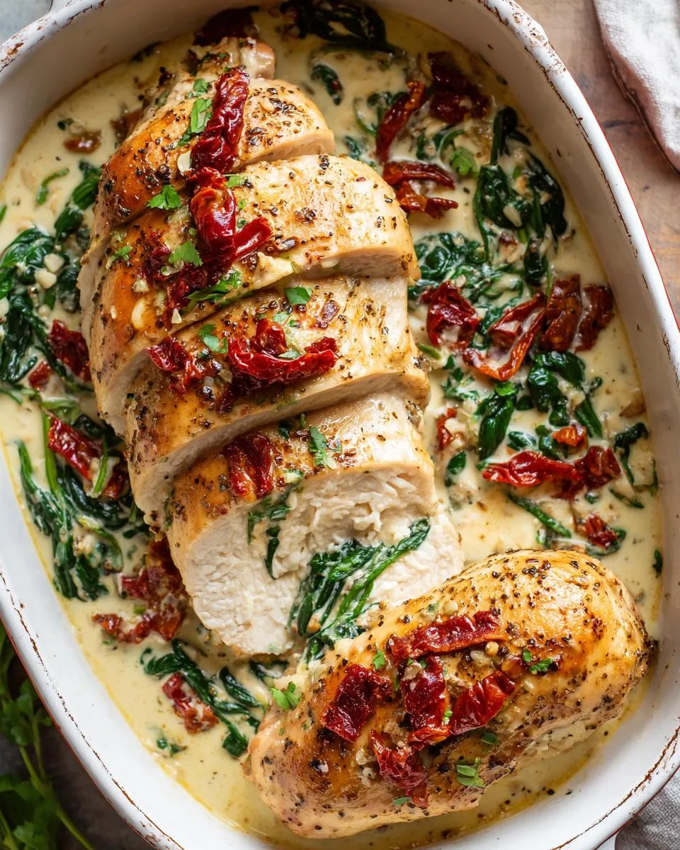 Creamy Tuscan Chicken - detail 2