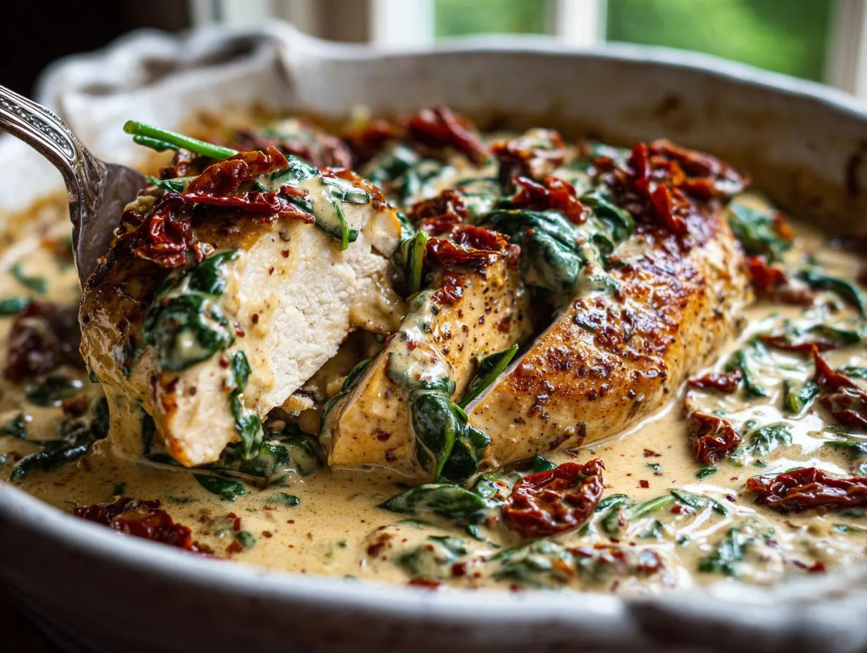 Creamy Tuscan Chicken - detail 3