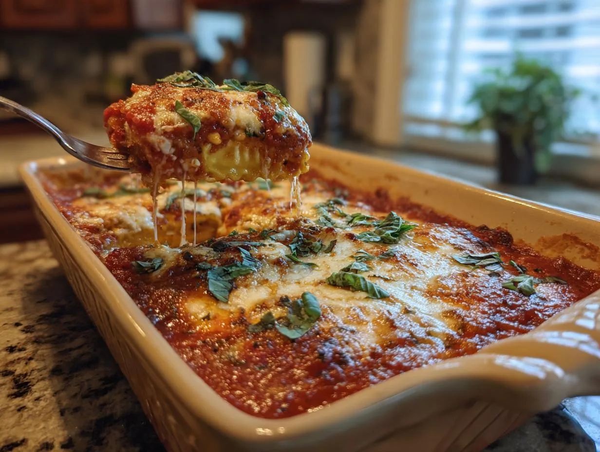 Baked Cheese Ravioli - detail 2