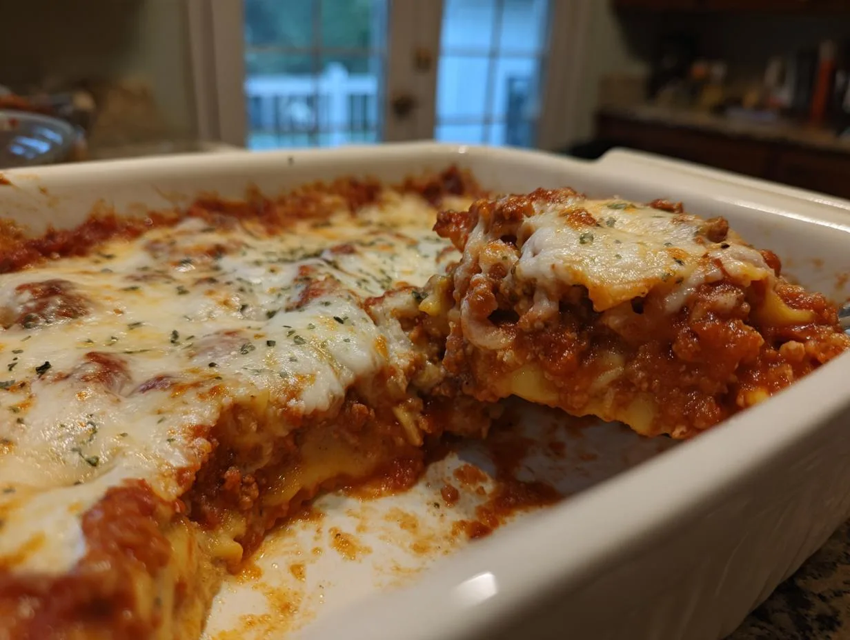 Baked Meat Ravioli - detail 2