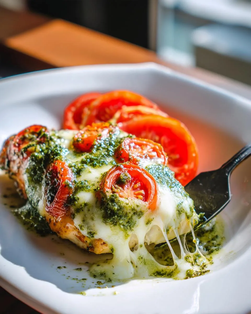 Baked Pesto Chicken - detail 3