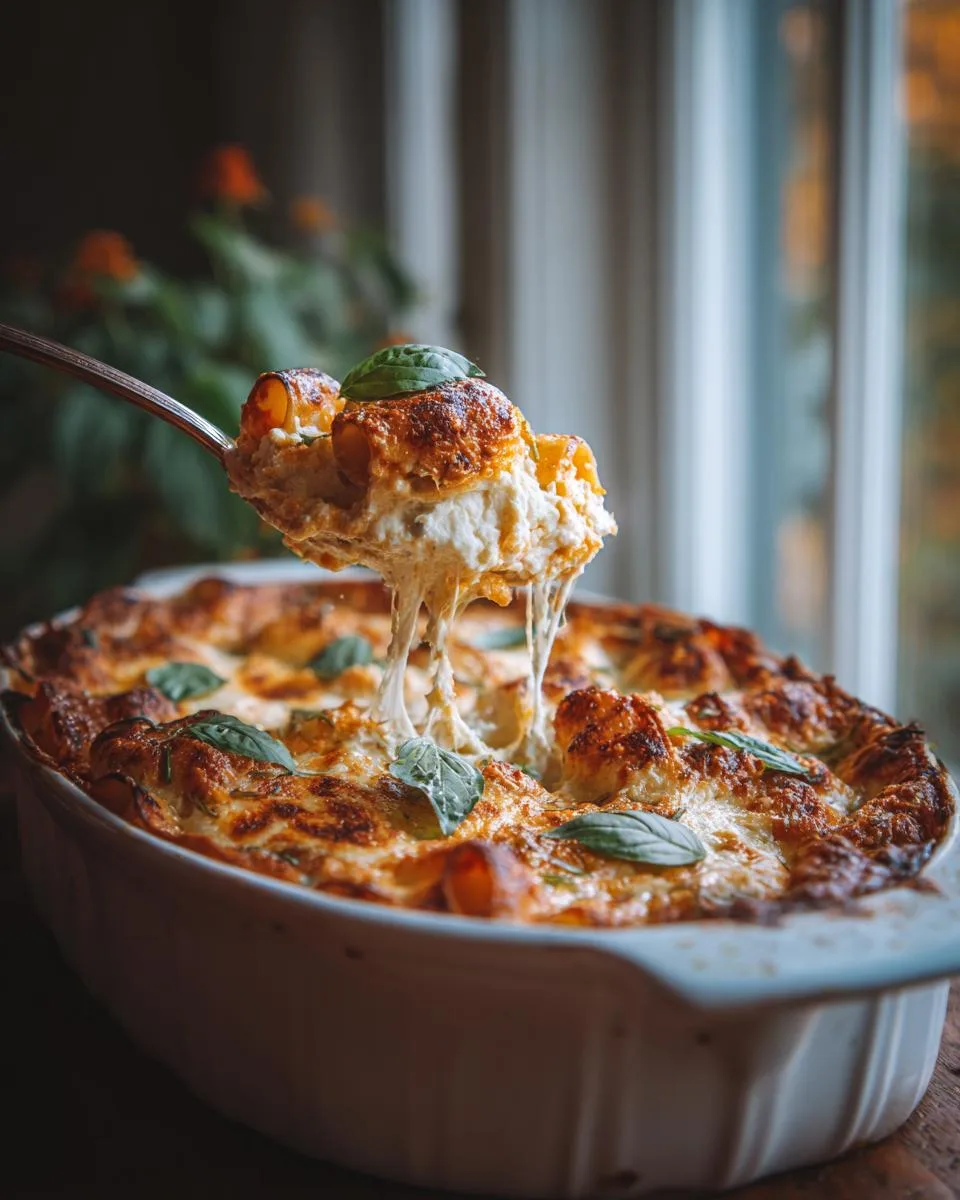 Baked Rigatoni with Ricotta - detail 2