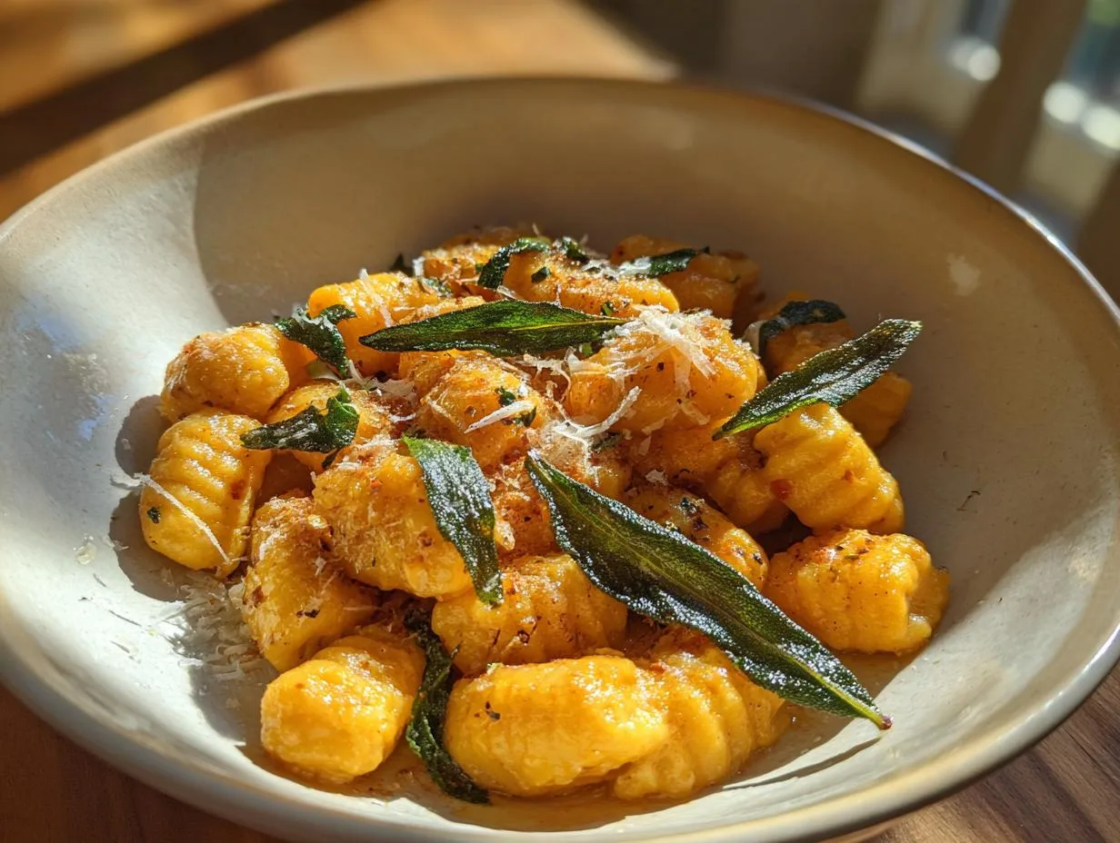 Butternut Squash Gnocchi - detail 1