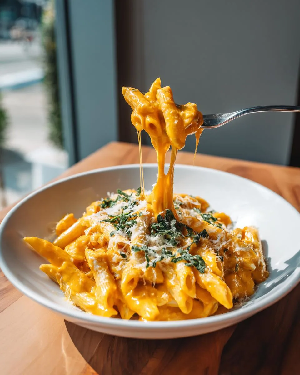 Butternut Squash Pasta with Parmesan - detail 1