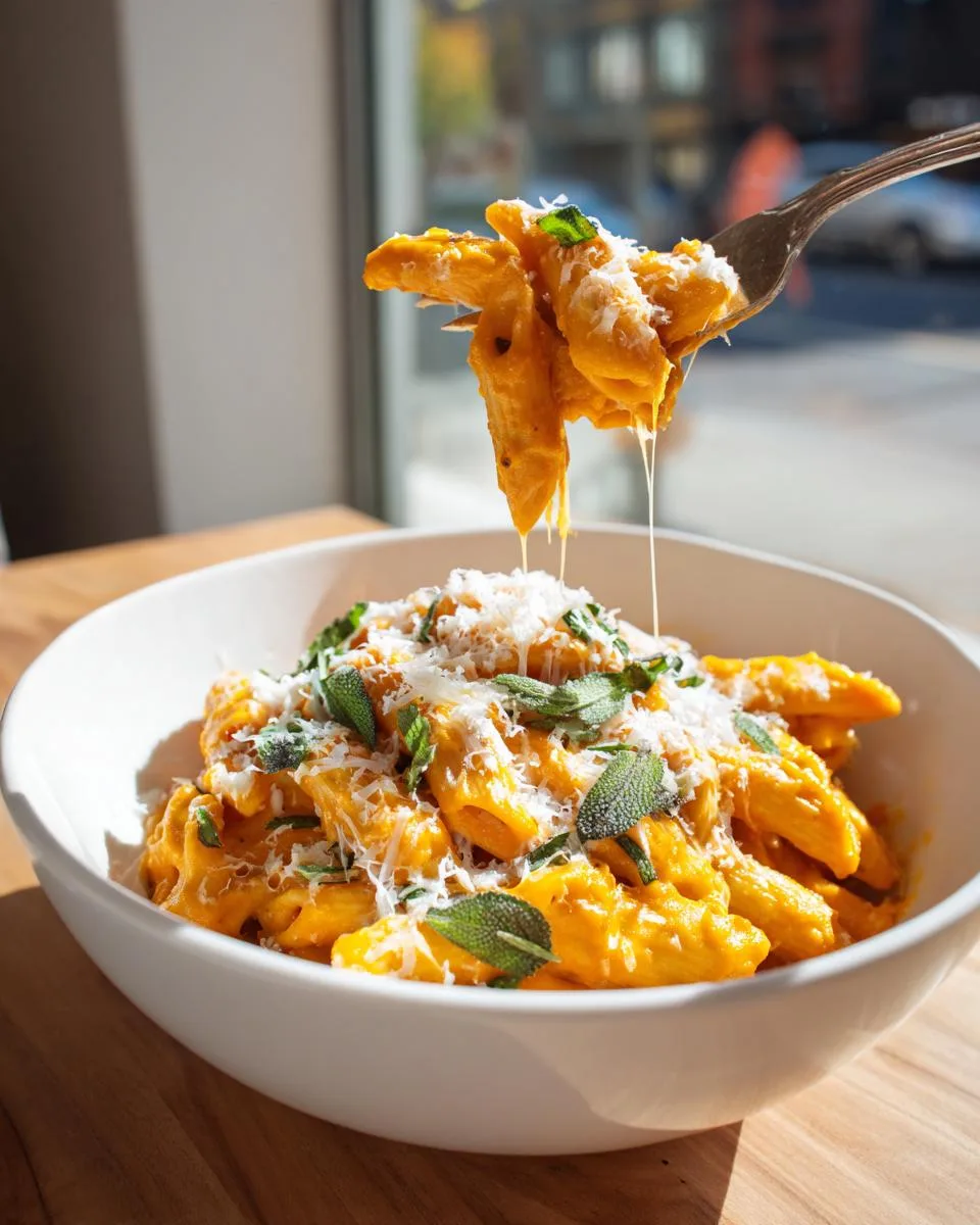 Butternut Squash Pasta with Parmesan - detail 2