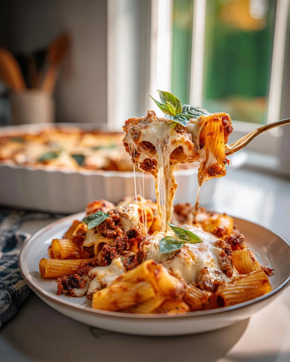 Cheesy Italian Sausage Pasta Bake - detail 2