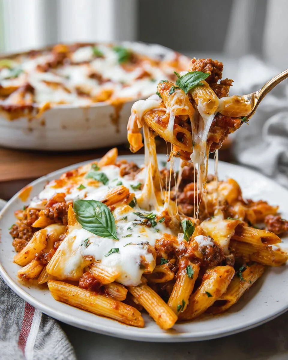 Cheesy Italian Sausage Pasta Bake - detail 3