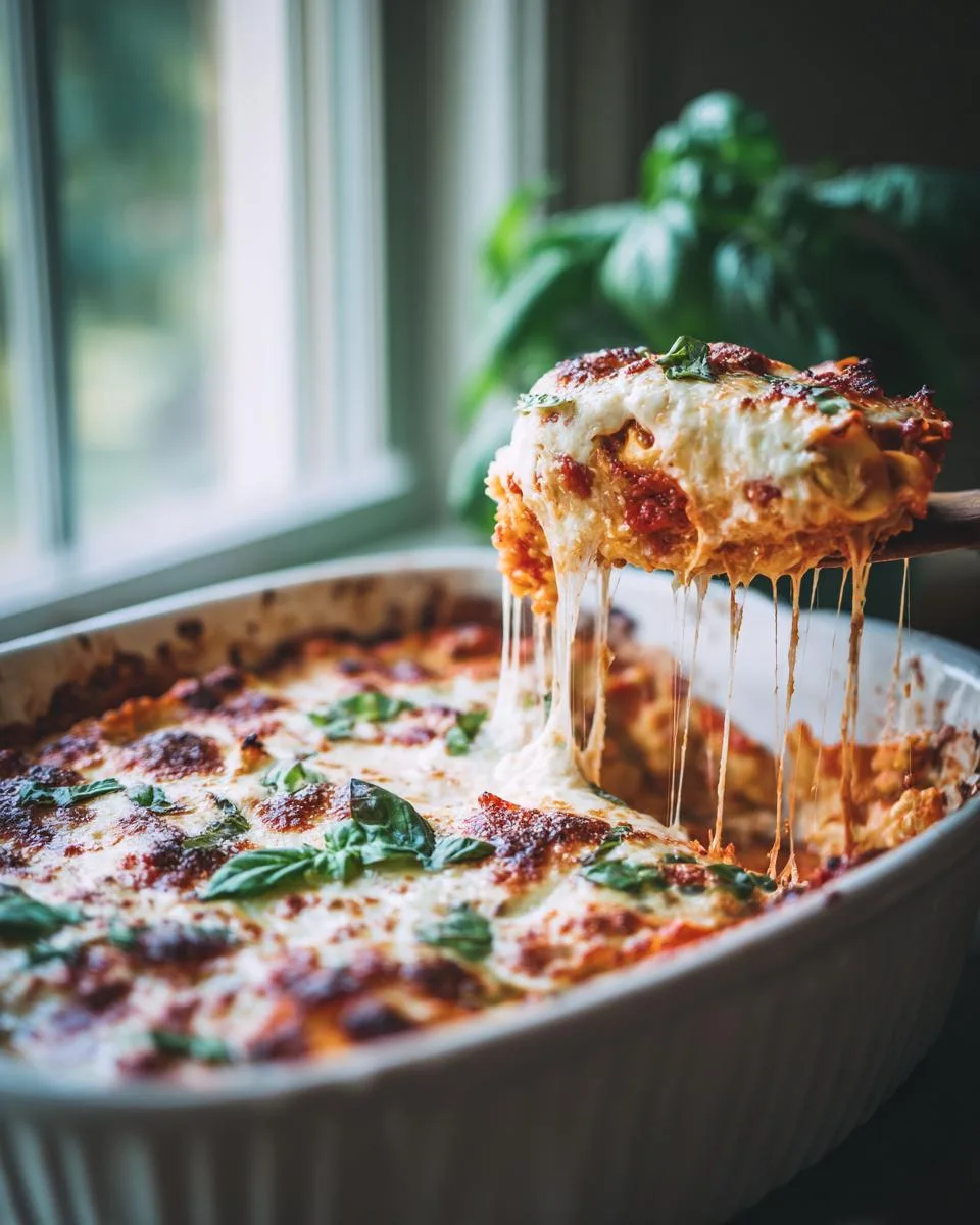 Cheesy Tortellini Bake - detail 1
