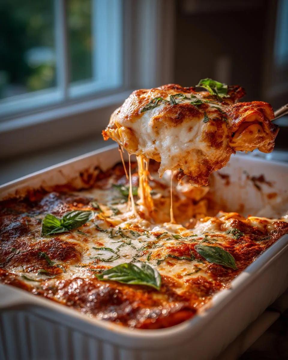 Cheesy Tortellini Bake - detail 3