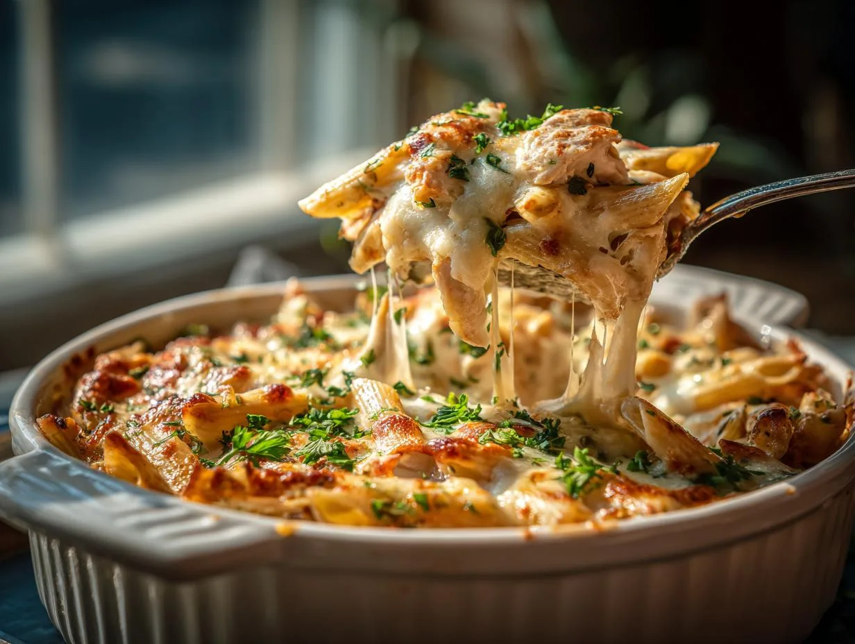 Chicken Alfredo Pasta Bake - detail 1