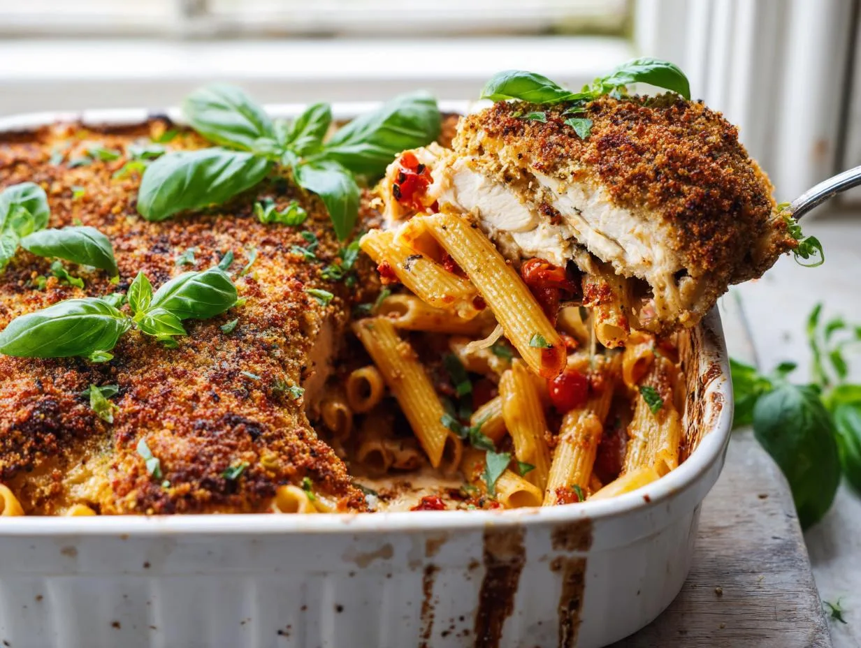 Chicken Parmesan Ziti Bake - detail 2