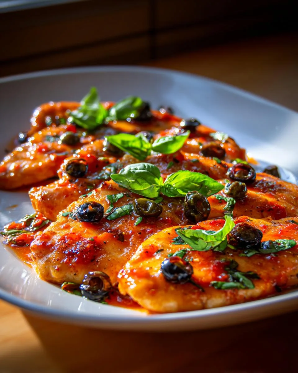 Chicken Pizzaiola - detail 1