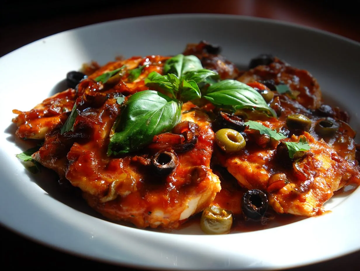 Chicken Pizzaiola - detail 2