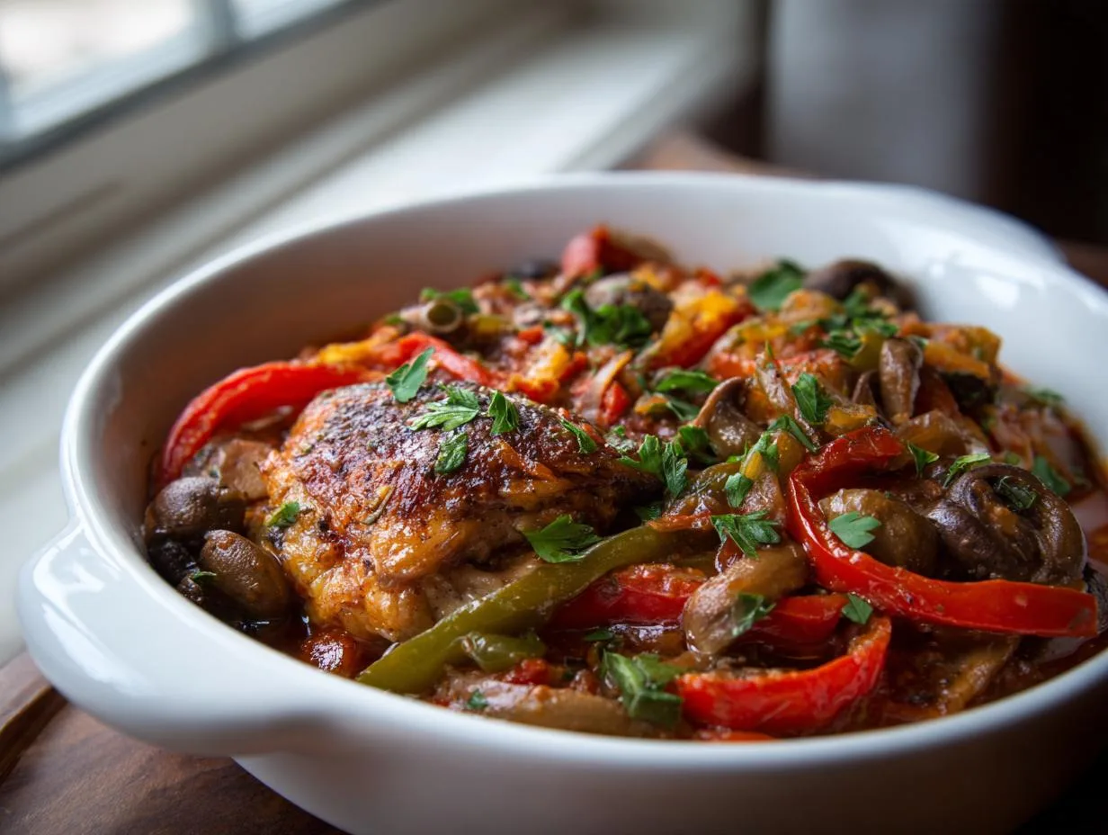 Classic Chicken Cacciatore - detail 1