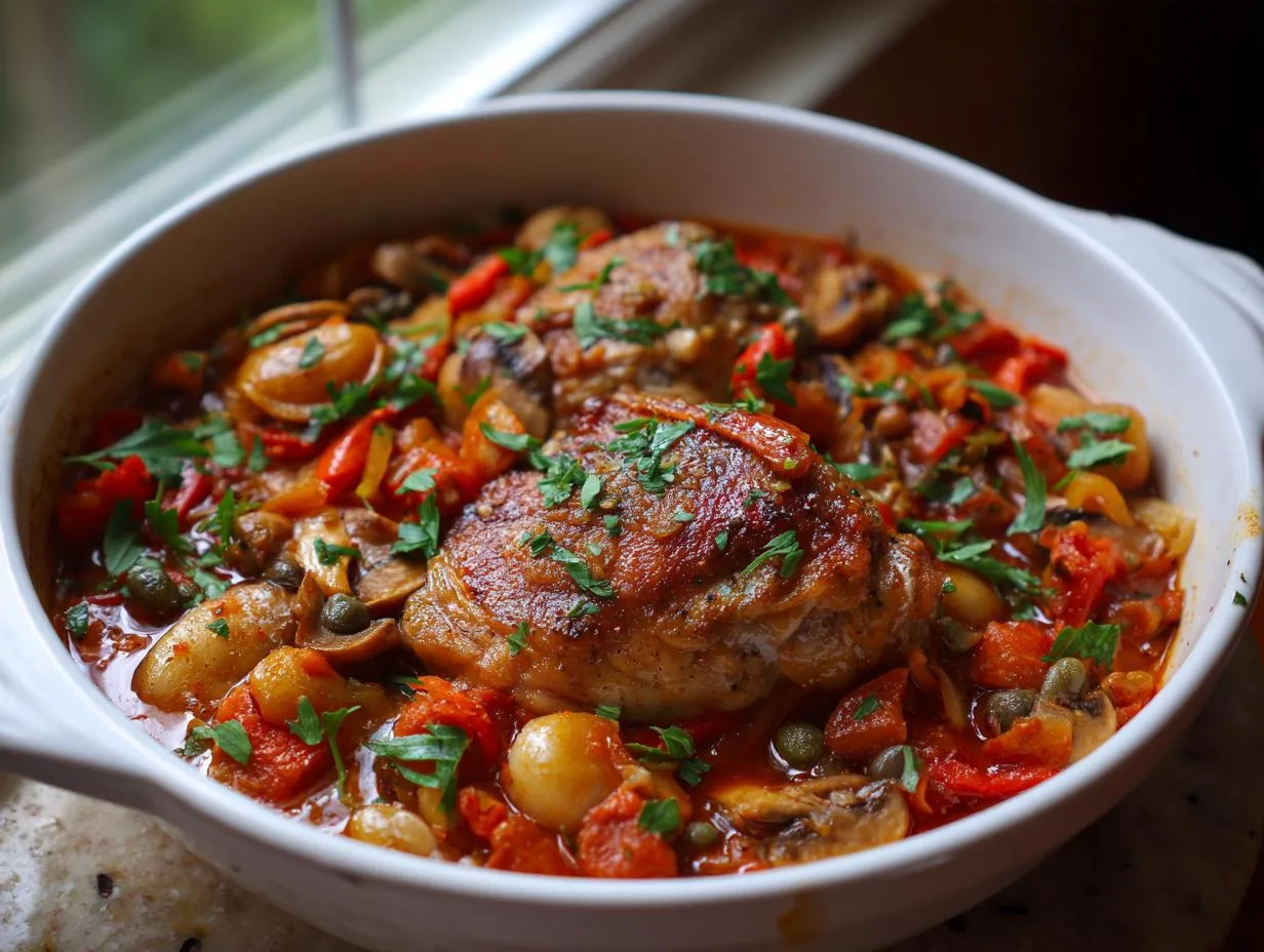 Classic Chicken Cacciatore - detail 2