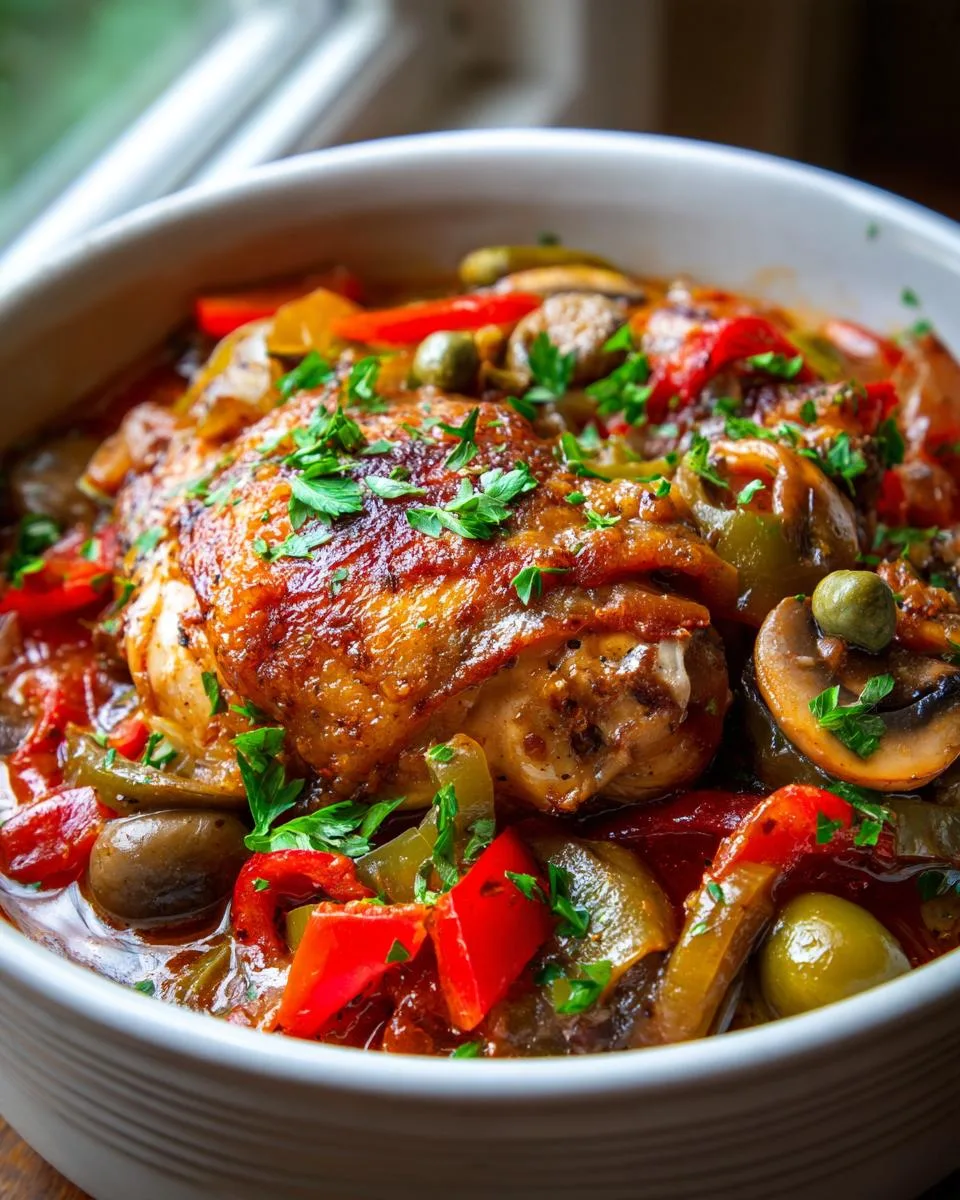 Classic Chicken Cacciatore - detail 3
