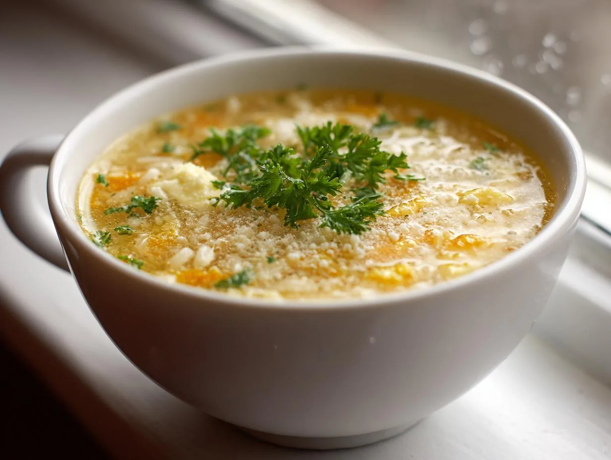 Classic Pastina Soup - detail 3
