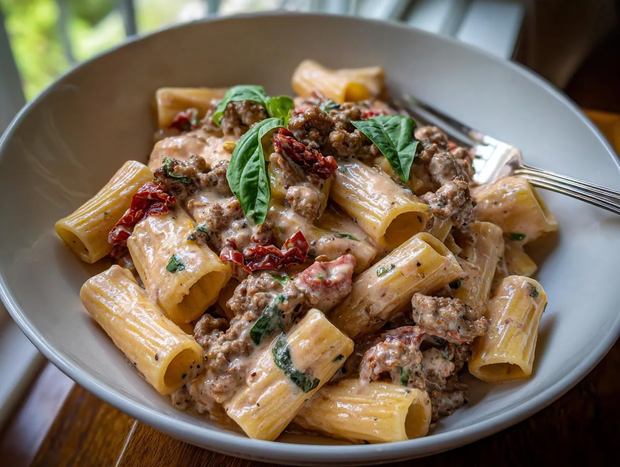 Creamy Italian Sausage Rigatoni - detail 1