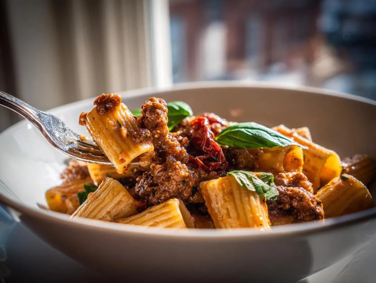 Creamy Italian Sausage Rigatoni - detail 3