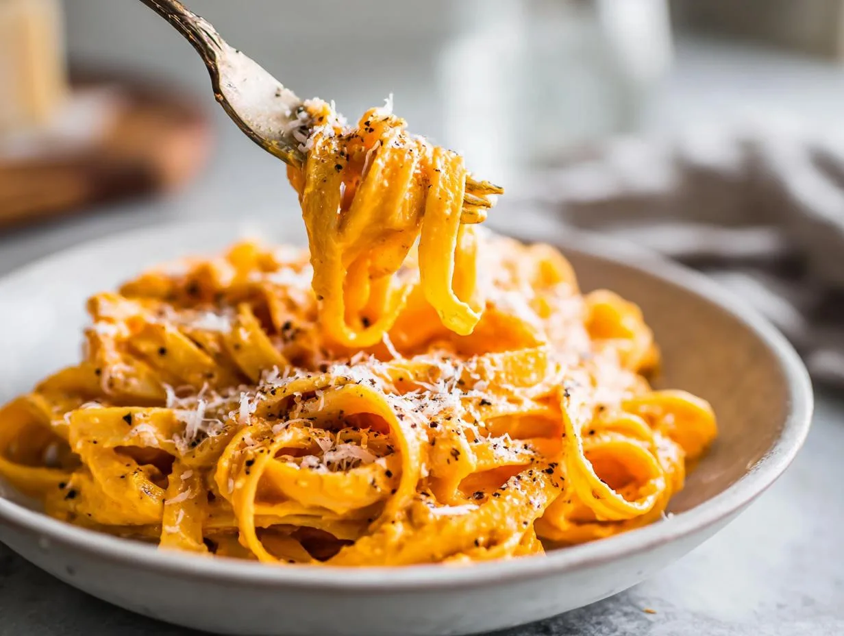 Creamy Pumpkin Pasta - detail 1