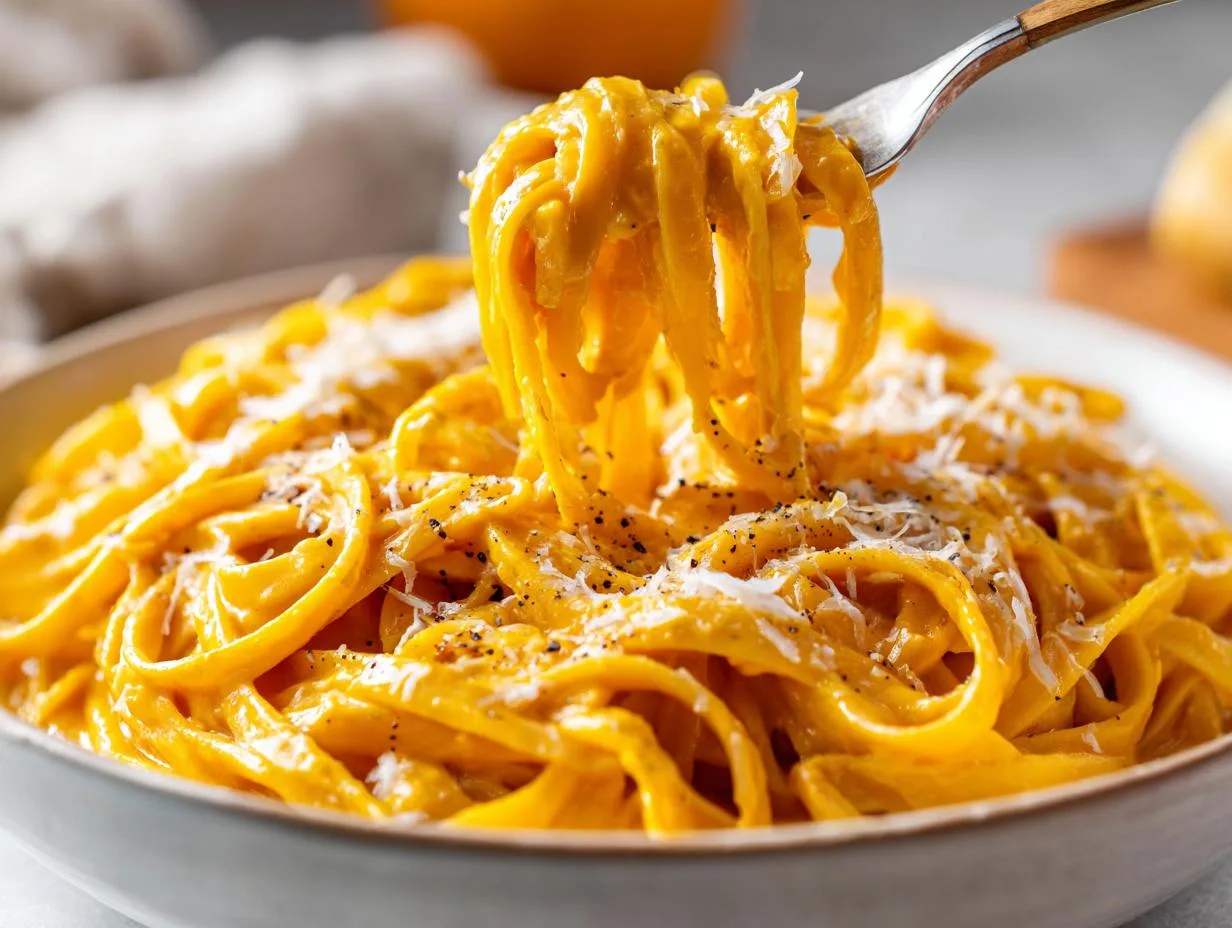 Creamy Pumpkin Pasta - detail 2
