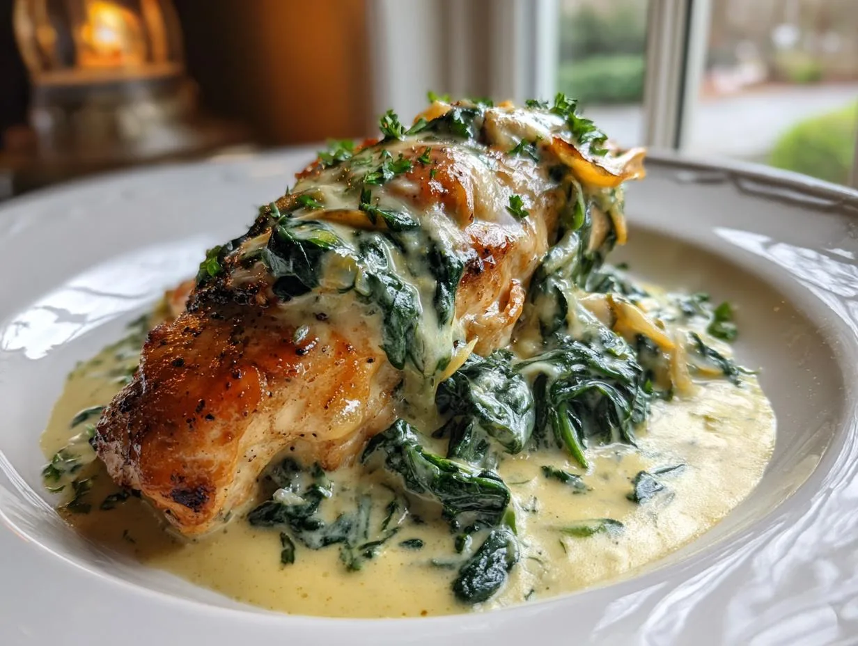 Creamy Spinach Parmesan Chicken - detail 3