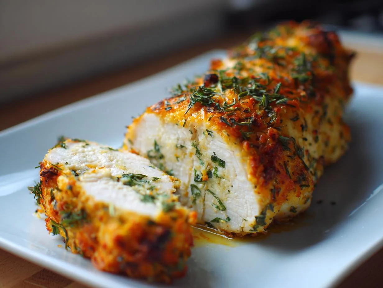 Crispy Parmesan Crusted Chicken - detail 1