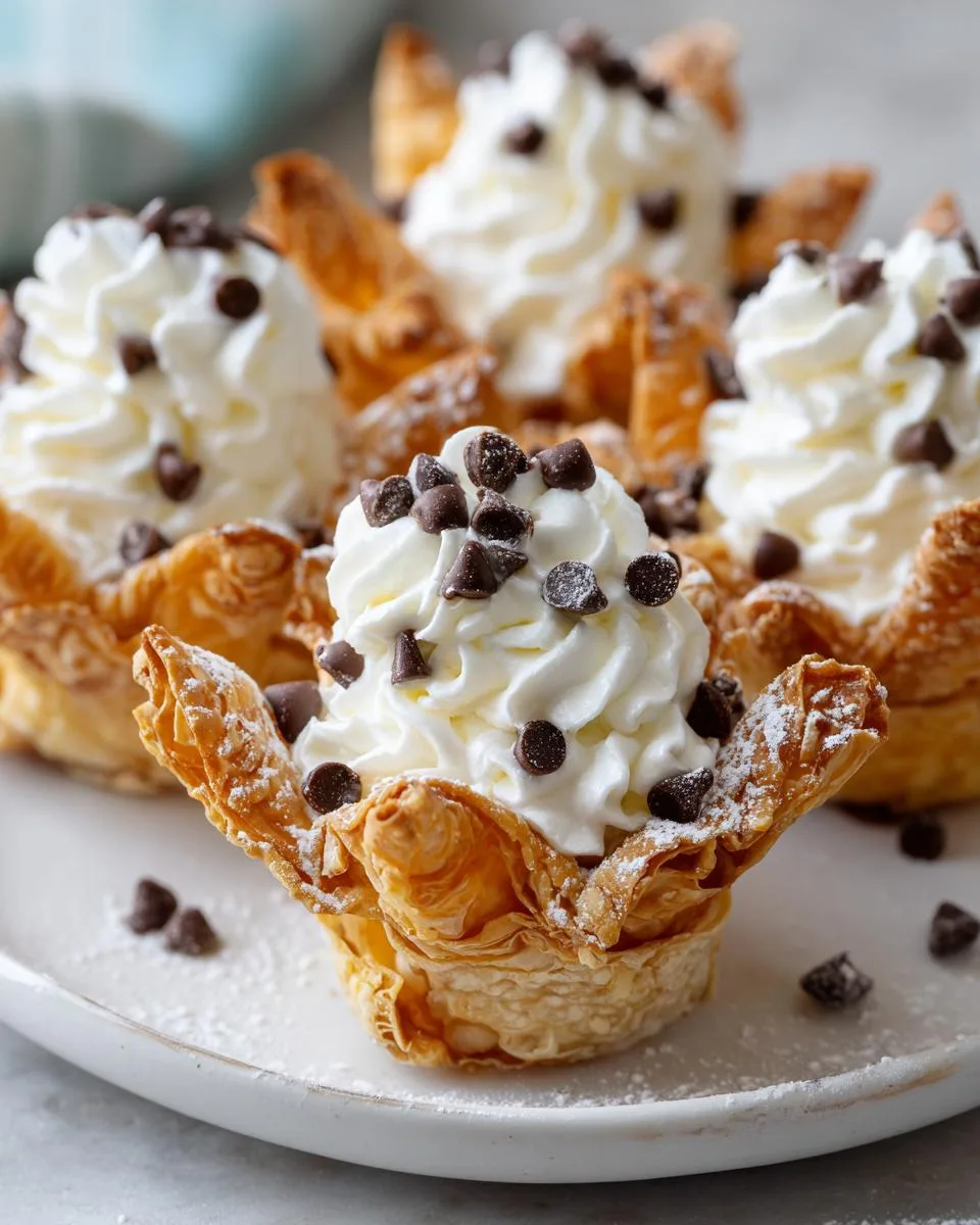 Easy Cannoli Cups - detail 1