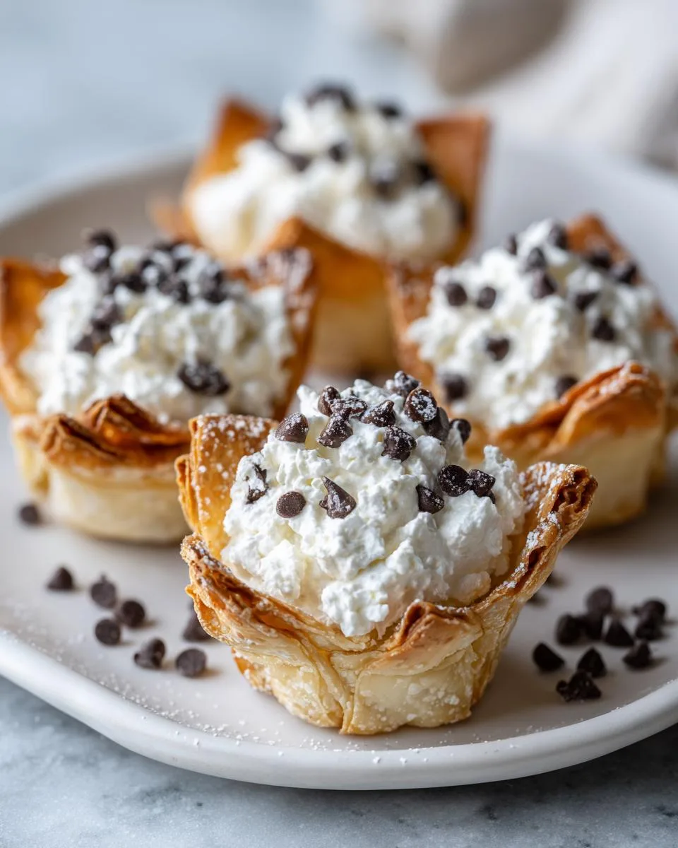 Easy Cannoli Cups - detail 3