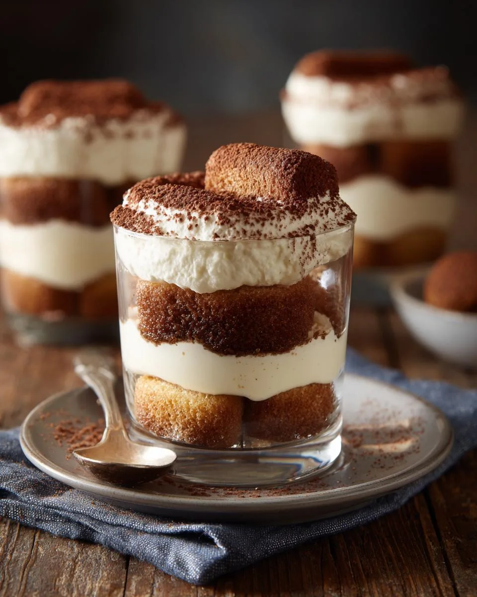Easy Tiramisu Cups - detail 1