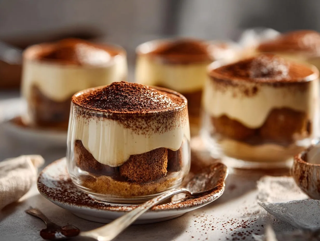 Easy Tiramisu Cups - detail 2