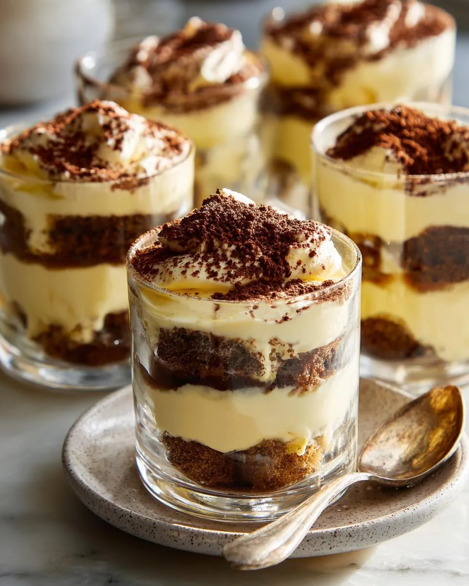 Easy Tiramisu Cups - detail 3