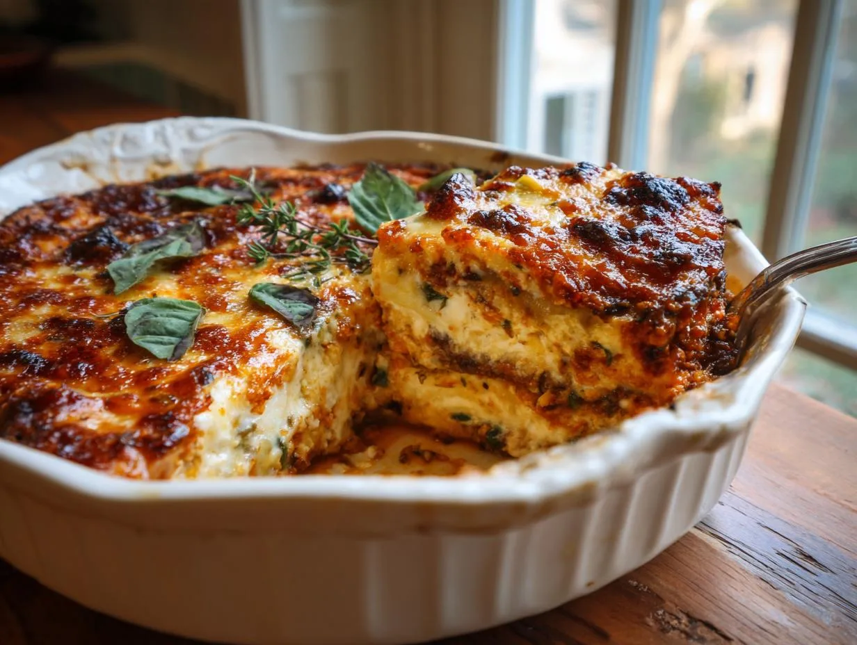 Eggplant Parmesan Casserole - detail 1