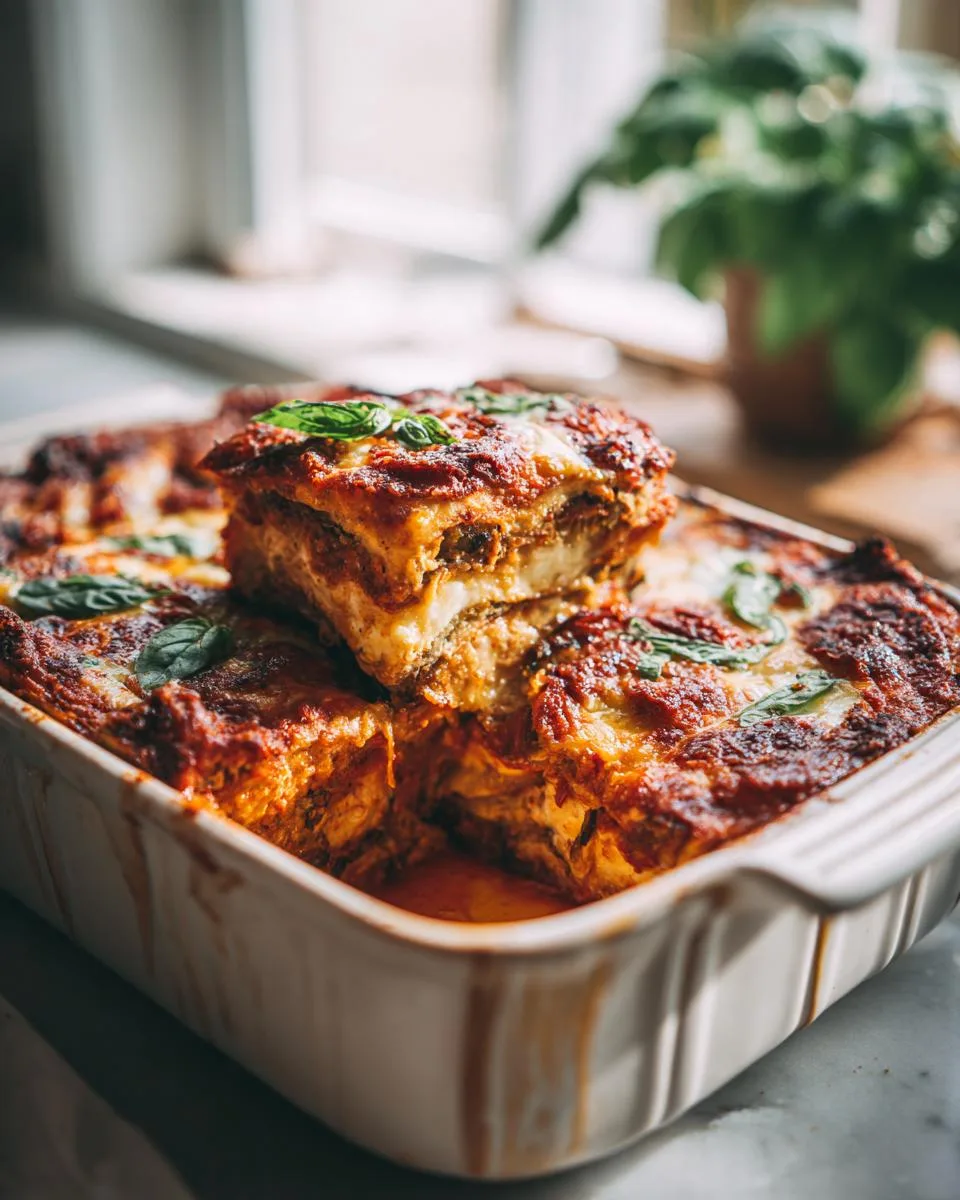 Eggplant Parmesan Casserole - detail 2