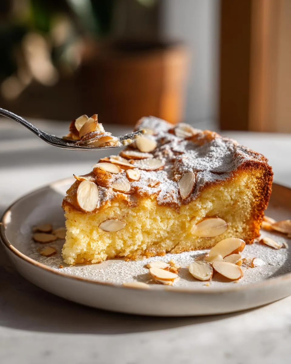 Italian Almond Cake - detail 2