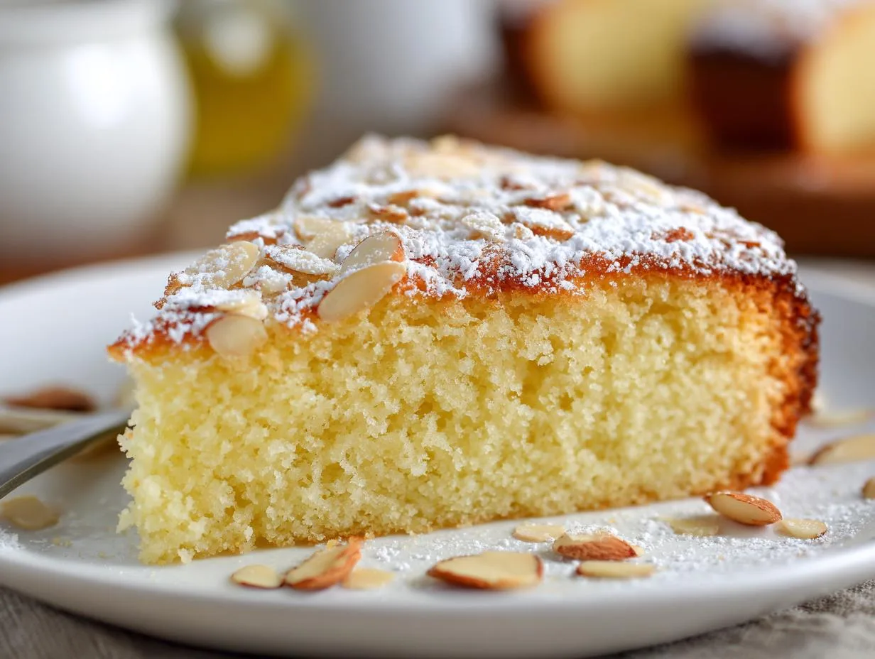 Italian Almond Cake - detail 3