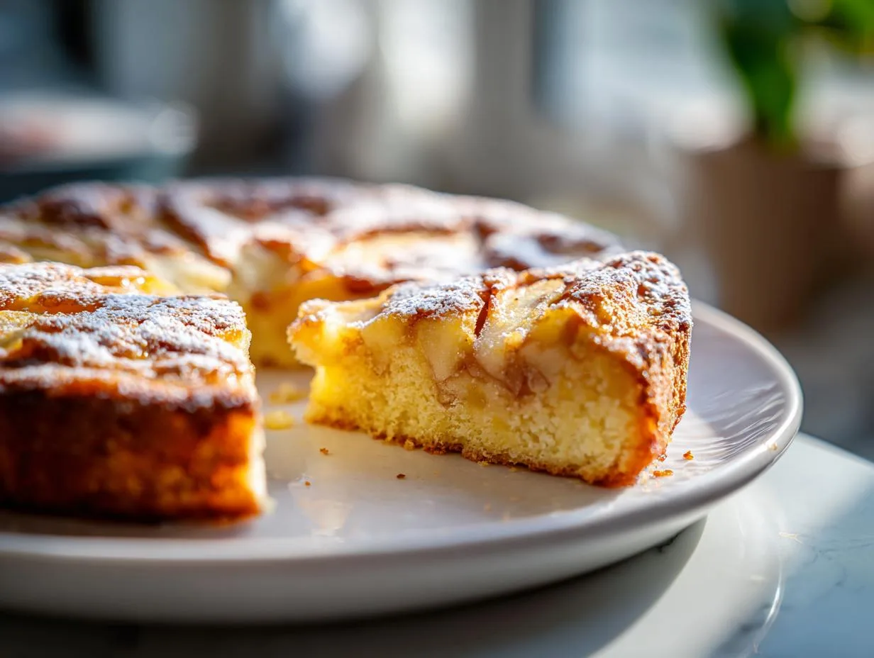 Italian Apple Cake - detail 2
