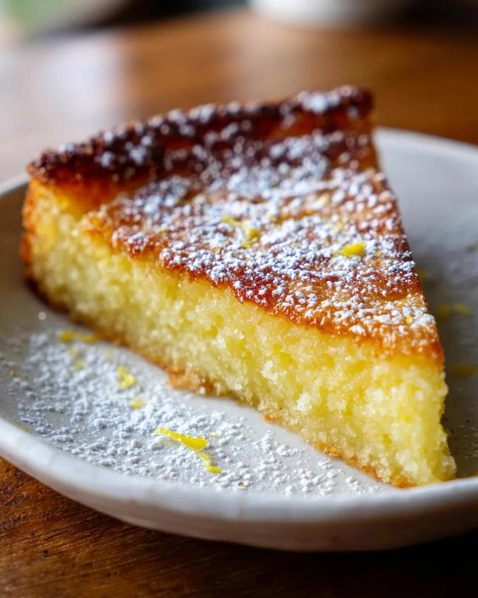 Italian Lemon Ricotta Cake - detail 1