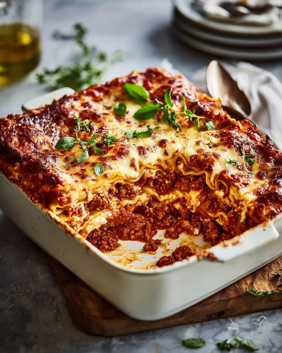 Lazy Lasagna Casserole - detail 1