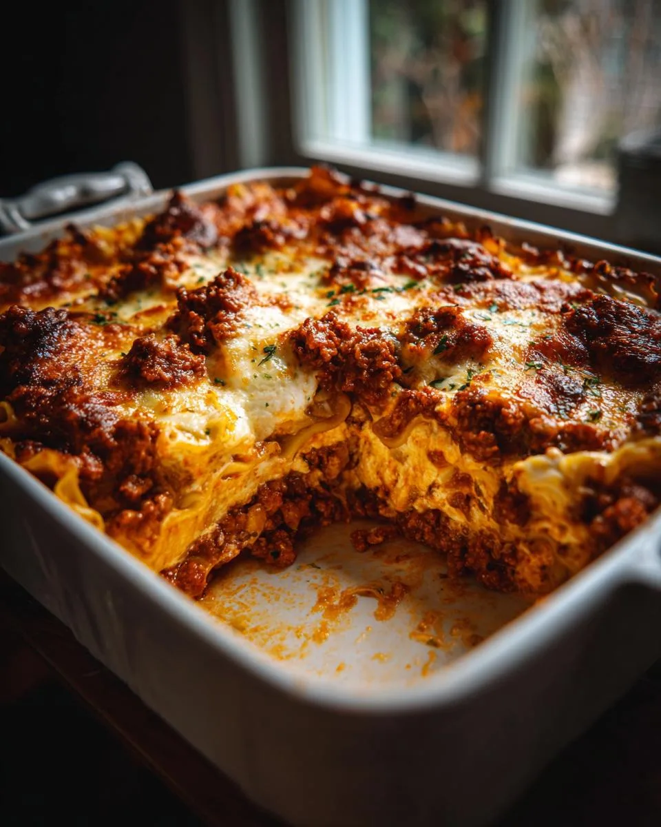 Lazy Lasagna Casserole - detail 2