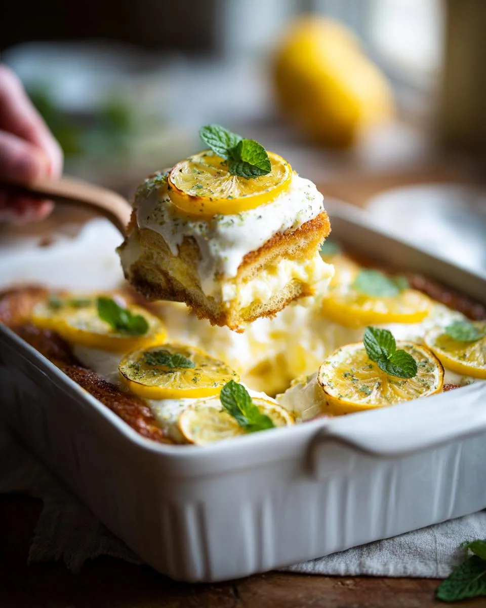 Lemon Tiramisu - detail 3