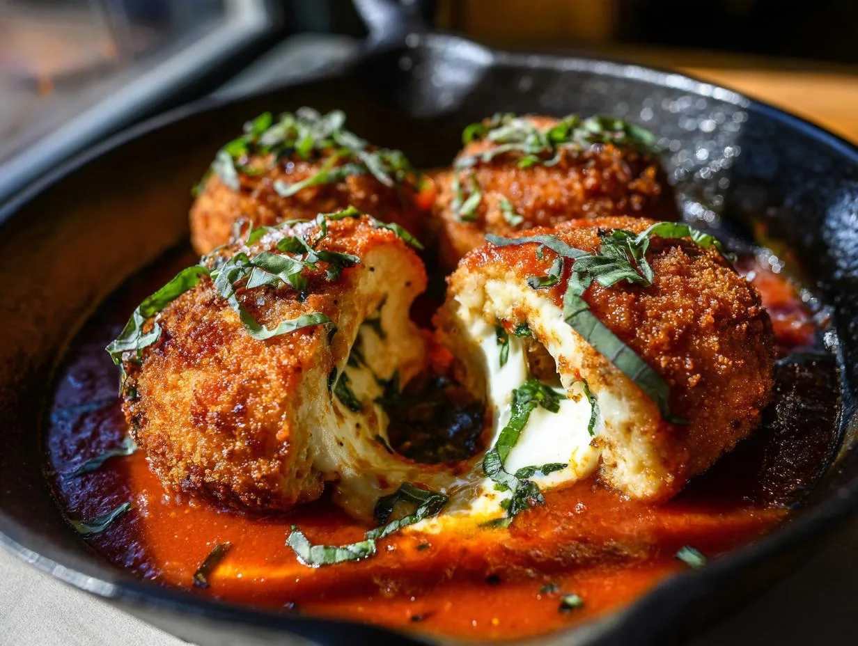 Mozzarella Stuffed Chicken Marinara - detail 2