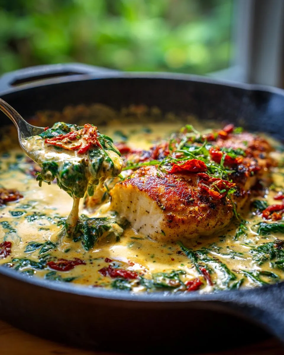 One-Pan Tuscan Chicken - detail 2