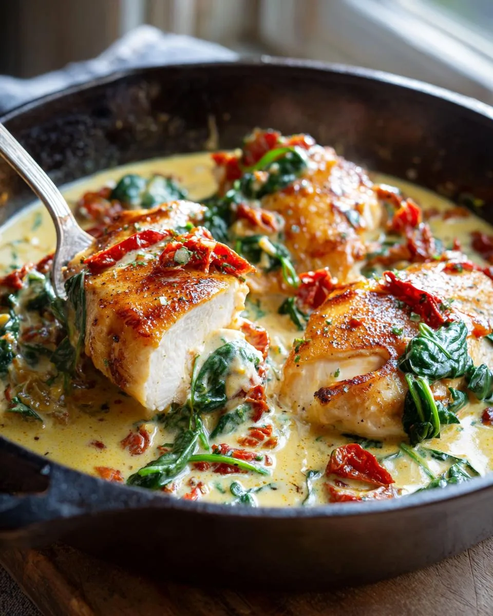 One-Pan Tuscan Chicken - detail 3