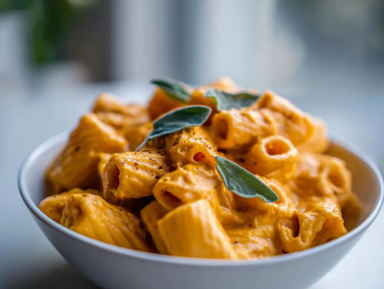 Pumpkin Ricotta Pasta - detail 1