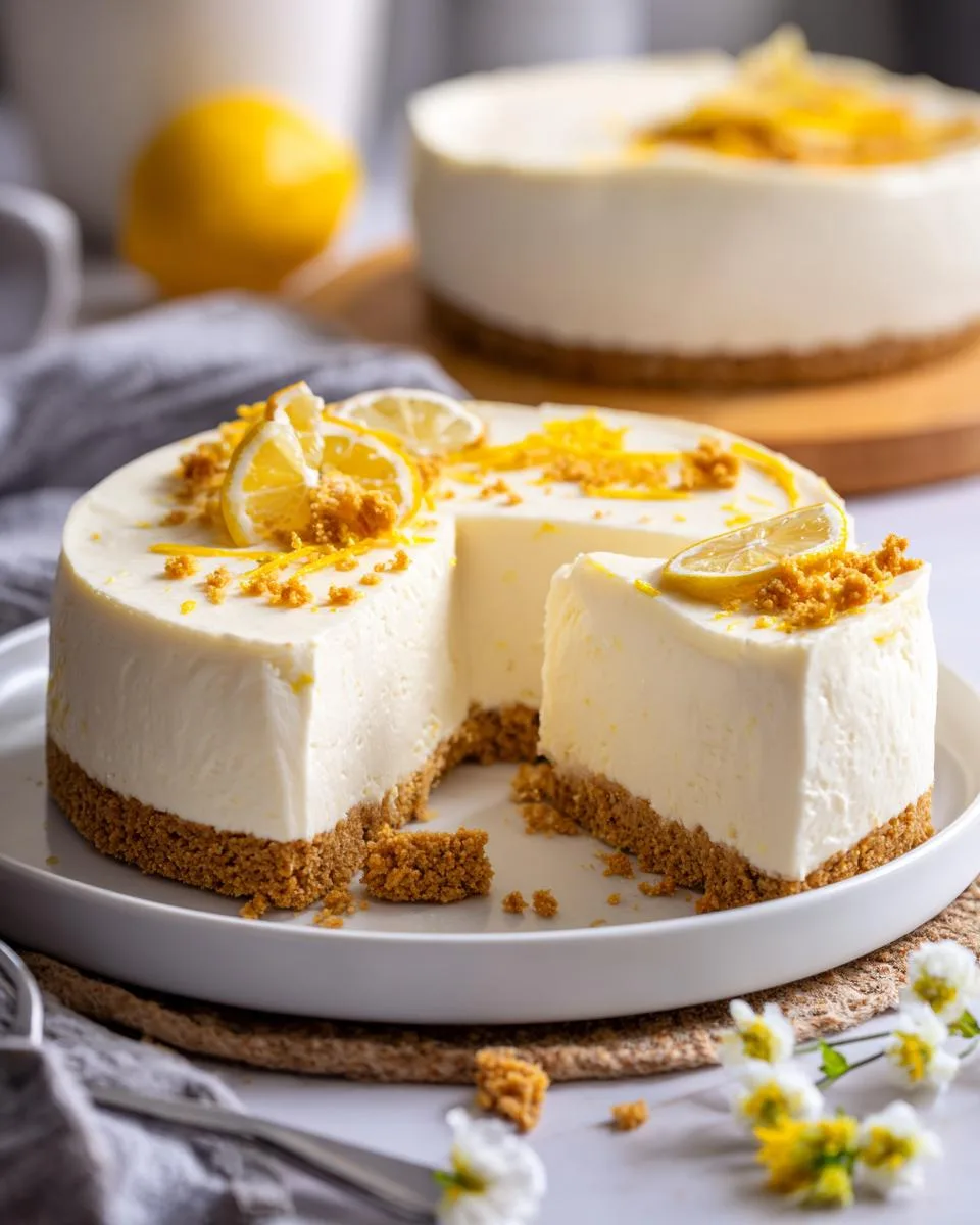 Sicilian Ricotta Cheesecake - detail 1