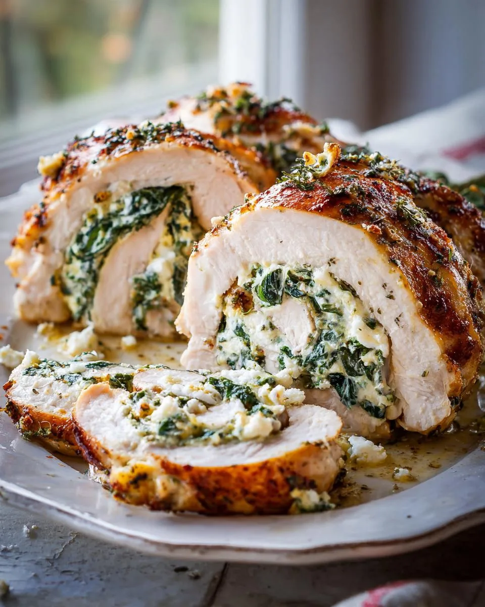 Spinach Ricotta Stuffed Chicken - detail 1
