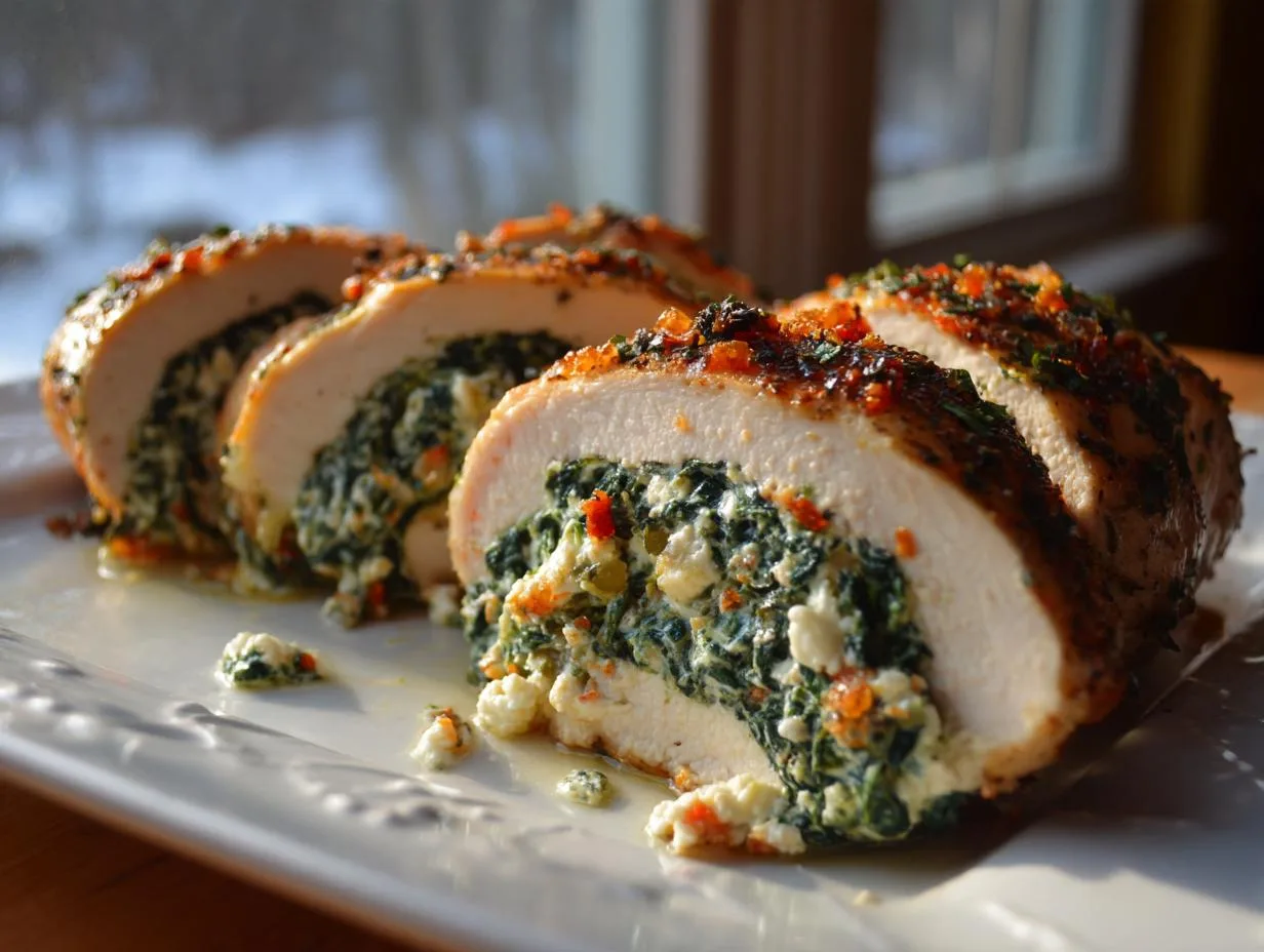 Spinach Ricotta Stuffed Chicken - detail 3
