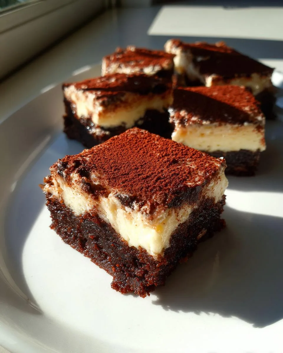 Tiramisu Brownies - detail 1